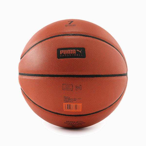 PUMA Basketball Top Ball, Leather Brown-Puma Black, large-ZAF