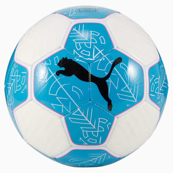 Pelota de fútbol Prestige, PUMA White-Luminous Blue-Poison Pink, large-ARG