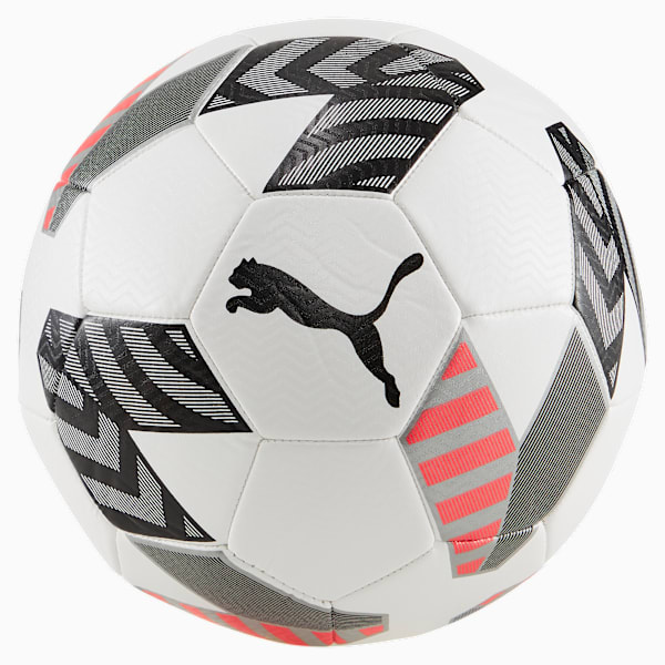 King Football, PUMA White-PUMA Black-Fire Orchid, large-MEX
