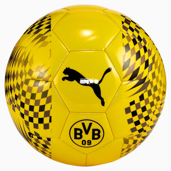 Pelota de fútbol del Borussia Dortmund FtblCore, Cyber Yellow-PUMA Black, large-ARG