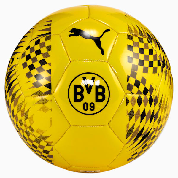 Pelota de fútbol del Borussia Dortmund FtblCore, Cyber Yellow-PUMA Black, large-ARG
