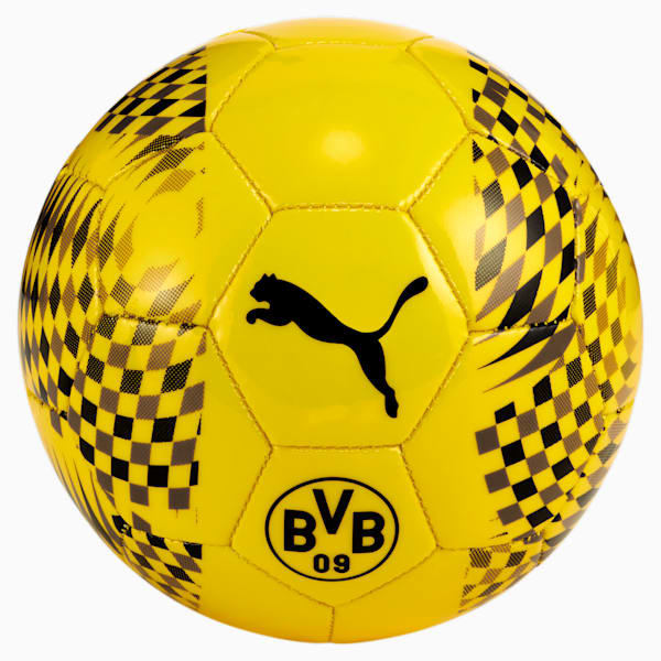 Minipelota Borussia Dortmund FtblCore, Cyber Yellow-PUMA Black, large-ARG
