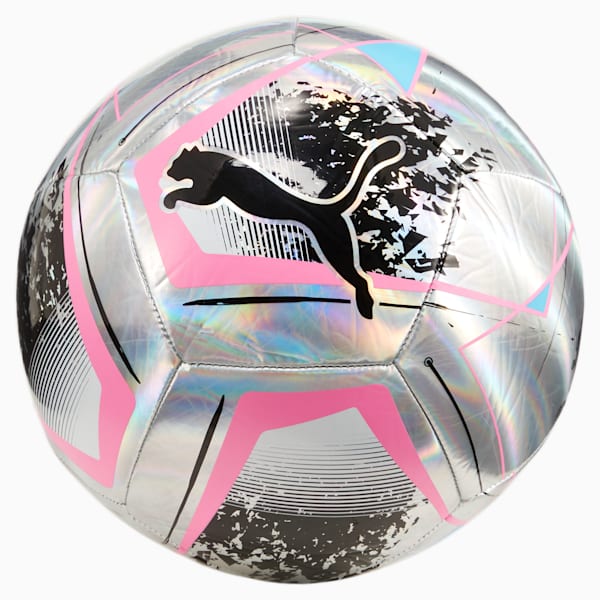 Pelota de fútbol PUMA CAGE, PUMA White-Poison Pink-Luminous Blue, large-ARG