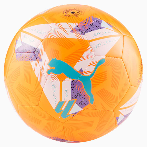 Balón de fútbol Orbita La Liga 1, Fluo Orange-multicolor, large-MEX