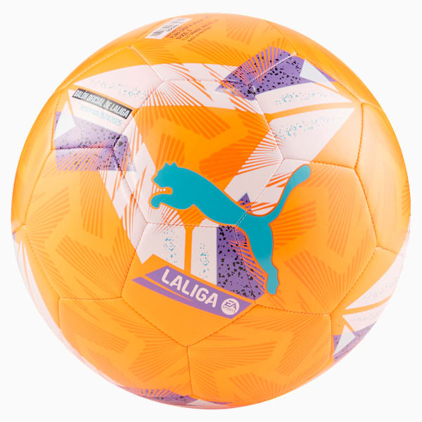 Balón de fútbol Orbita La Liga 1, Fluo Orange-multicolor, large-MEX