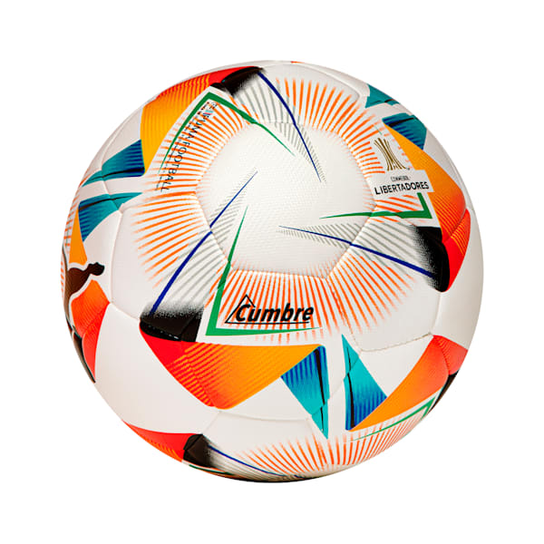 CONMEBOL Libertadores HYB Summit soccer ball, PUMA White-multi colour, large-MEX