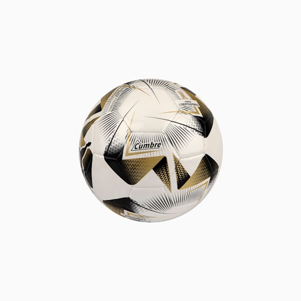 Minipelota Cumbre CONlibertadores, PUMA White-PUMA Gold, large-ARG