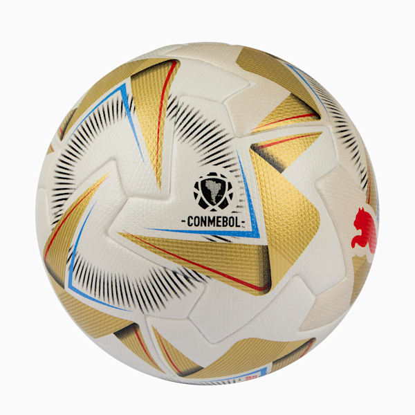 Pelota CUMBRE Copa America FIFA Pro, PUMA White-PUMA Gold, large-ARG