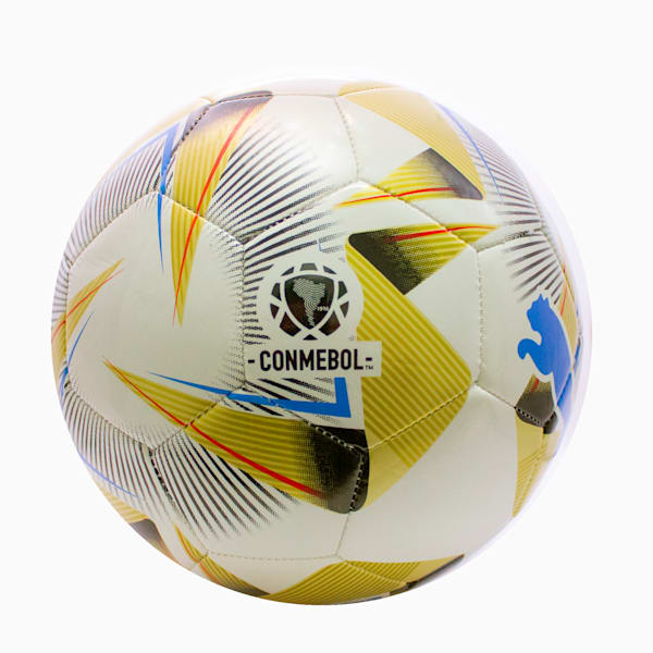 Pelota CUMBRE Copa America MS, PUMA White-PUMA Gold, large-ARG