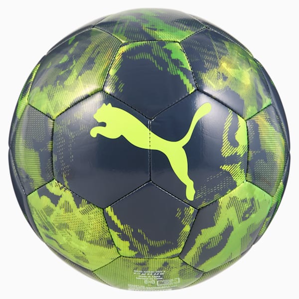 Balón de fútbol PUMA CUP, Yellow Alert-Green Glare-Galactic Gray, large-MEX