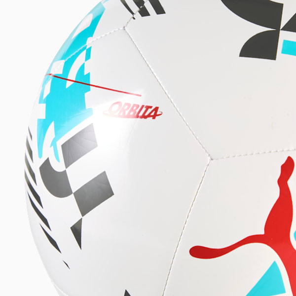 PUMA Orbita LaLiga 1 Football, PUMA White-multicolor, large-ZAF