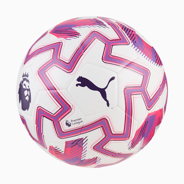 PUMA Orbita Cup Premier League Brilliance Football, PUMA White-multicolor, large-ZAF