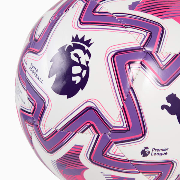 PUMA Orbita Premier League Brilliance Mini Football, PUMA White-multicolor, large-ZAF