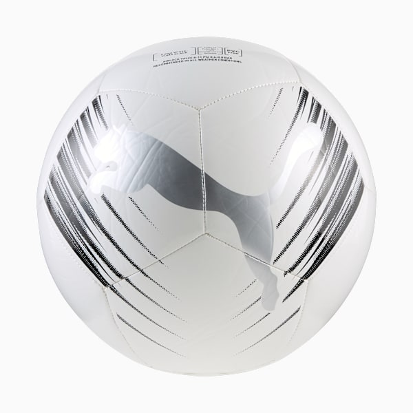 ATTACANTO Graphic Football, PUMA White-PUMA Black, large-ZAF