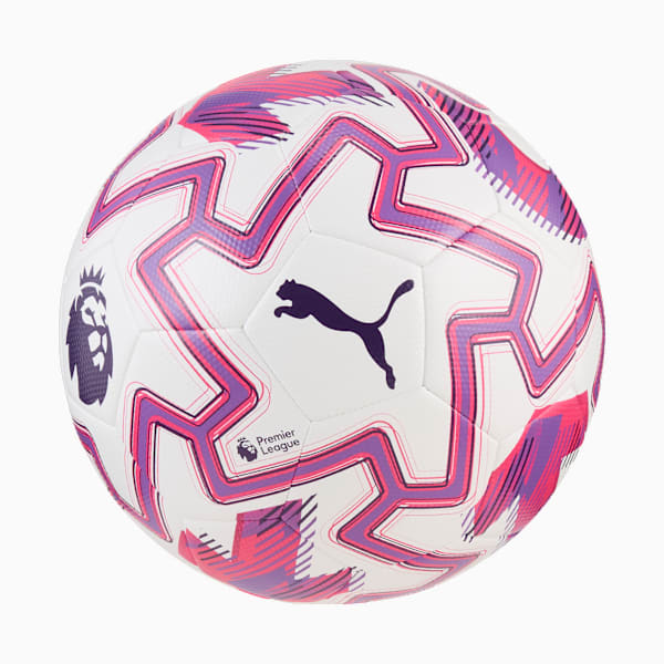 PUMA Orbita Cup Premier League Brilliance Football, PUMA White-multicolor, large-ZAF