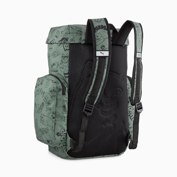 PUMA x RIPNDIP Backpack, Eucalyptus-AOP, large-ZAF