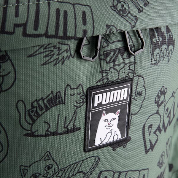 PUMA x RIPNDIP Backpack, Eucalyptus-AOP, large-ZAF