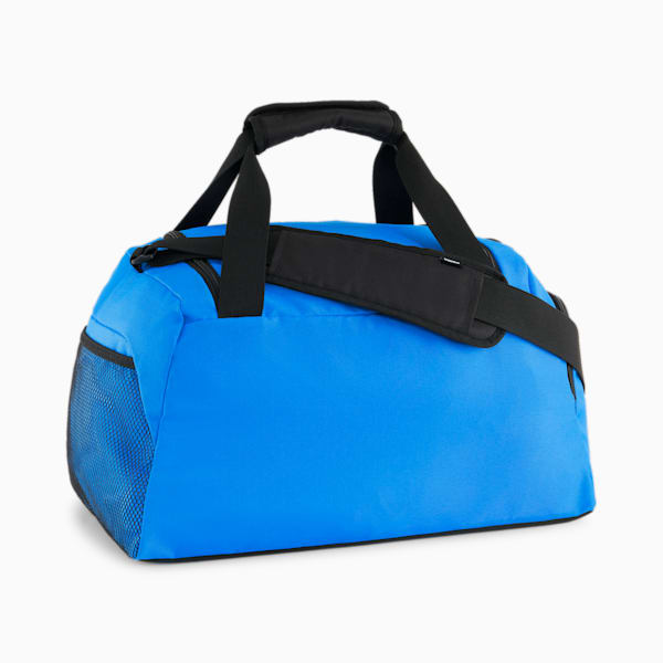 teamGOAL Small Football Teambag, Electric Blue Lemonade-Puma Black, large-ZAF