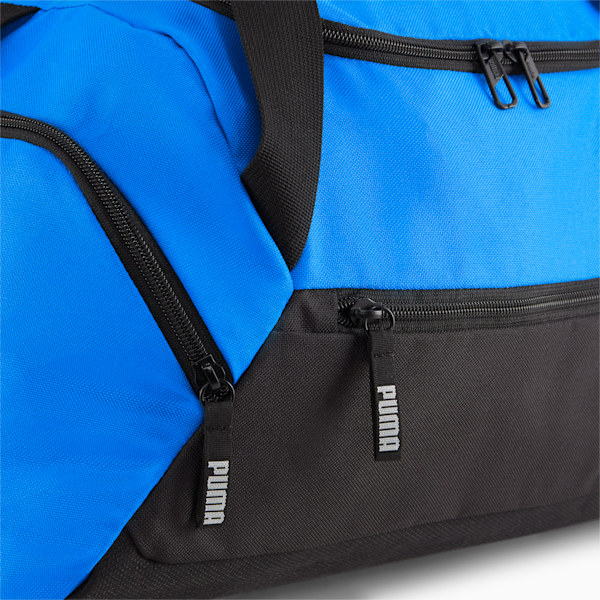 teamGOAL Small Football Teambag, Electric Blue Lemonade-Puma Black, large-ZAF