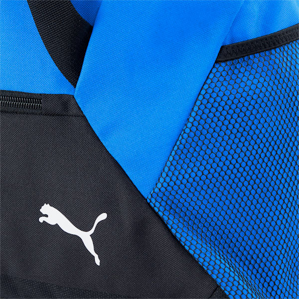 teamGOAL Large Football Team Bag, Electric Blue Lemonade-PUMA Black, large-ZAF