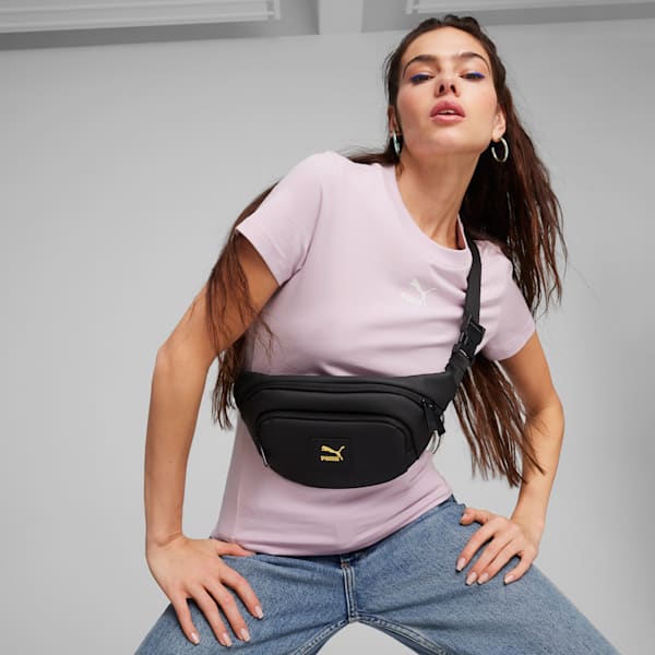 Cangurera Classics LV8 PU, PUMA Black, large-MEX