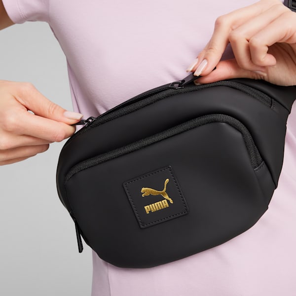 Cangurera Classics LV8 PU, PUMA Black, large-MEX