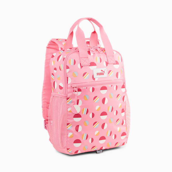Summer Camp Youth Backpack, Fast Pink-AOP, large-ZAF