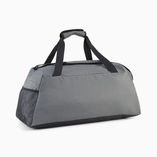 Bolso deportivo mediano Fundamentals, Mineral Gray-Lime Sheen, large-ARG