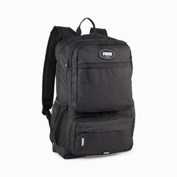 PUMA Deck Backpack, PUMA Black, large-ZAF