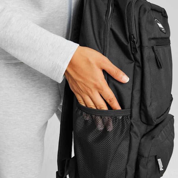 PUMA Deck Backpack, PUMA Black, large-ZAF