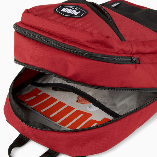 PUMA Deck Backpack, Intense Red, large-ZAF