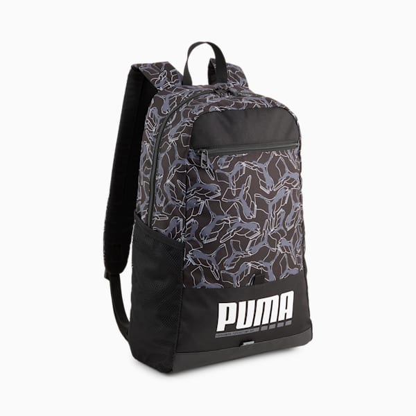 PUMA Plus Backback, PUMA Black-Puma Cat AOP, large-ZAF
