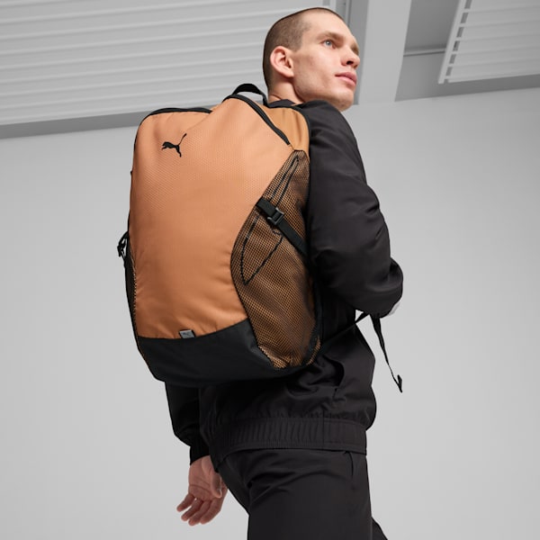 PUMA Plus PRO Backpack, Caramel Latte, large-ZAF