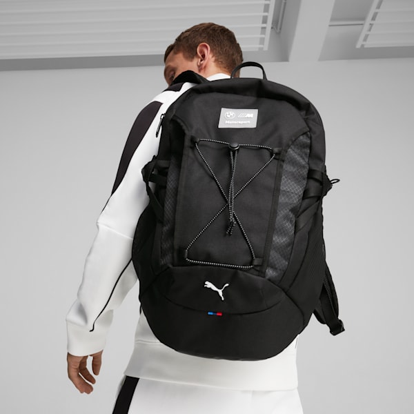 Mochila BMW M Motorsport Statement, PUMA Black-AOP, large-ARG