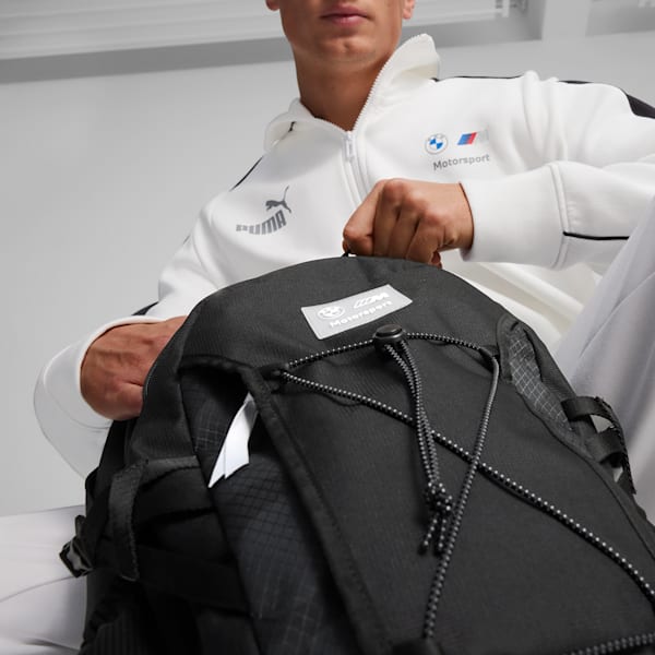 Mochila BMW M Motorsport Statement, PUMA Black-AOP, large-ARG