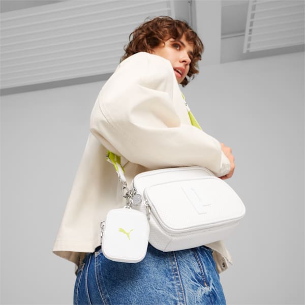 Bolso para llevar cruzado PUMA Sense, PUMA White, large-ARG