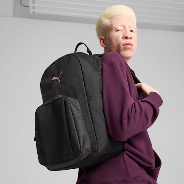 Mochila CLASSICS Archive, PUMA Black-PUMA Black, large-MEX