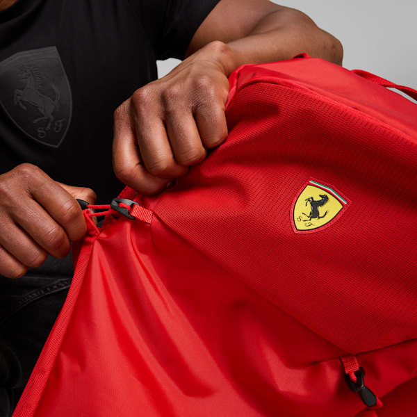 Scuderia Ferrari Race Backpack, Rosso Corsa, large-ZAF