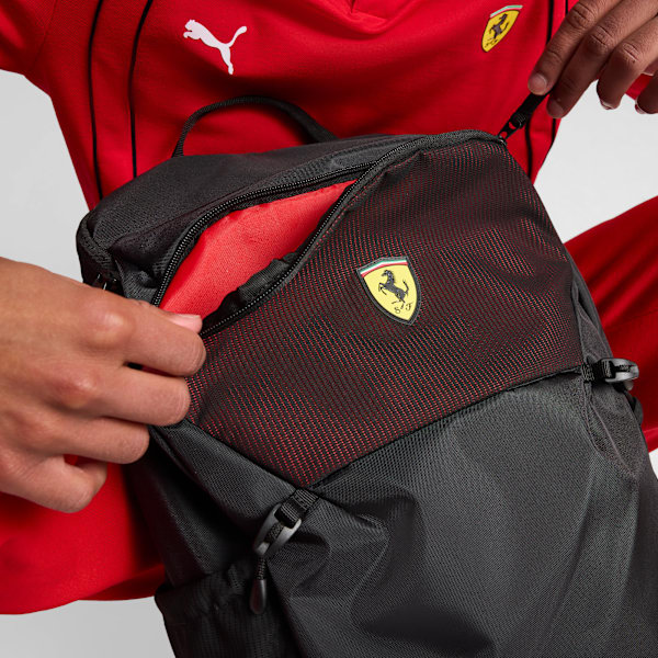 Mochila Scuderia Ferrari Race, PUMA Black, large-MEX