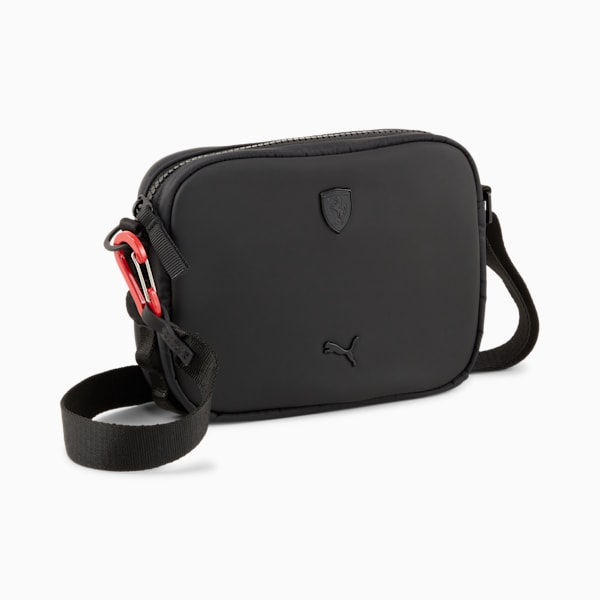 Scuderia Ferrari Style Cross Body Bag Women, PUMA Black, large-ZAF