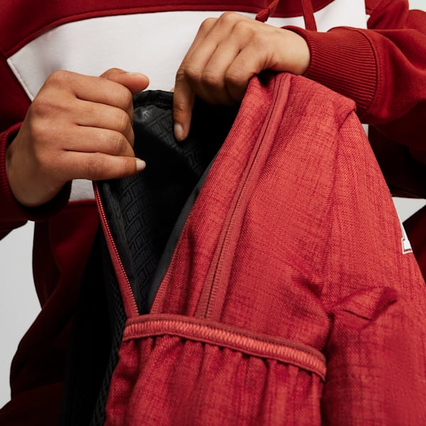 PUMA 20L Squad Backpack, Intense Red-Heather, large-ZAF
