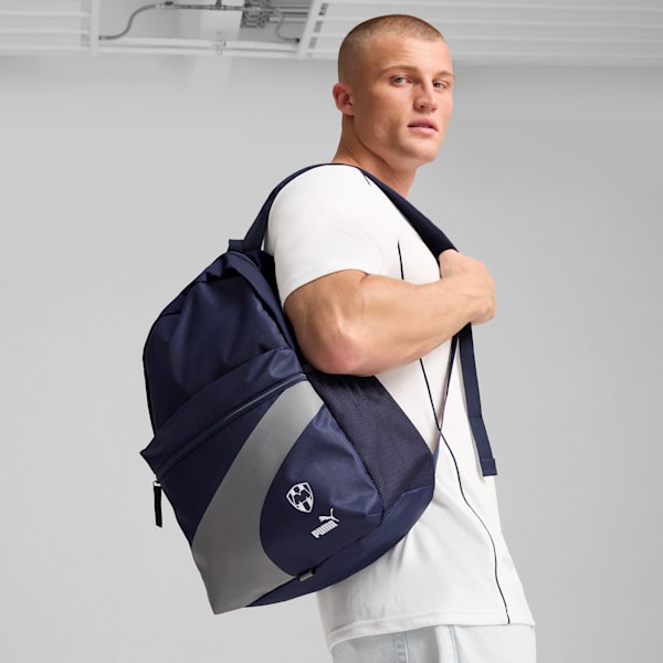 Mochila Monterrey ftblCULTURE+, PUMA Navy-Cast Iron, large-MEX