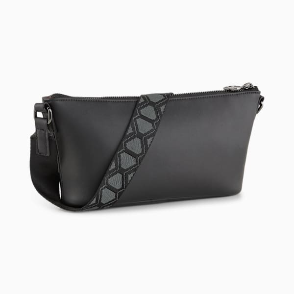 Sense Shoulder Bag, PUMA Black, large-MEX