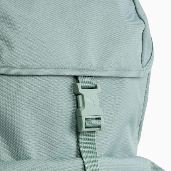Mochila con solapa PUMA PHASE, Green Moon, large-ARG