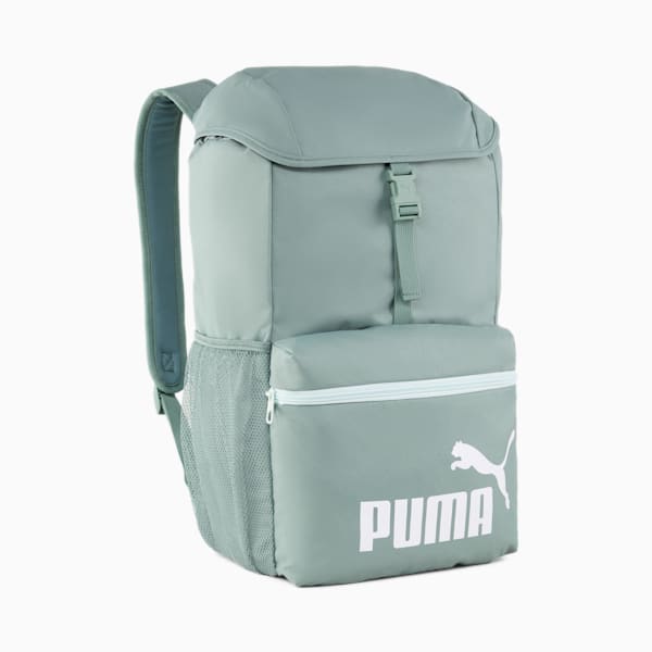 Mochila con solapa PUMA PHASE, Green Moon, large-ARG