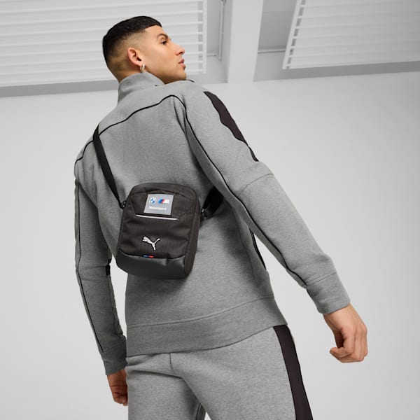 BMW M Motorsport Portable Bag, PUMA Black, large-ZAF