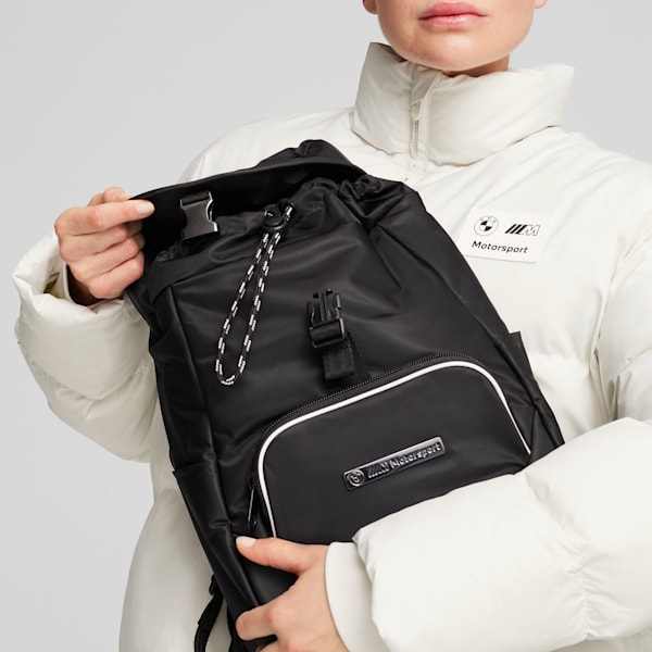 Mochila BMW M Motorsport para mujer, PUMA Black, large-MEX