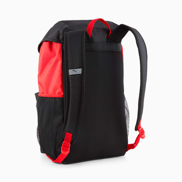 AC Milan ftblARCHIVE Football Backpack, PUMA Black-For All Time Red, large-MEX