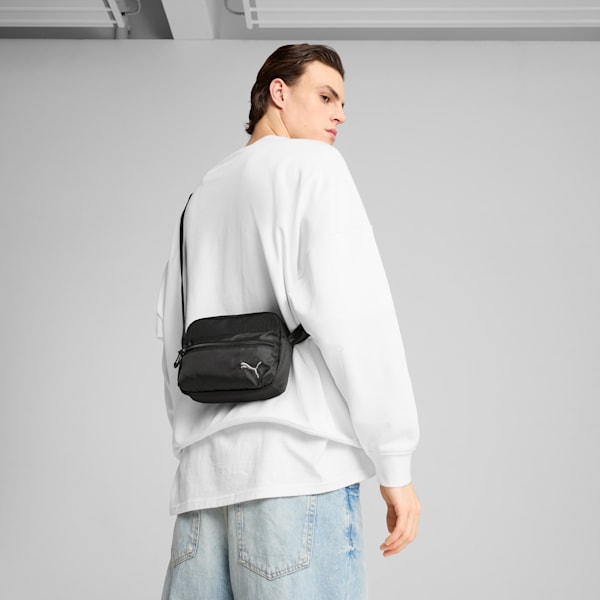 Bolso bandolera FUTURE.PUMA.ARCHIVE 2L, PUMA Black, large-MEX