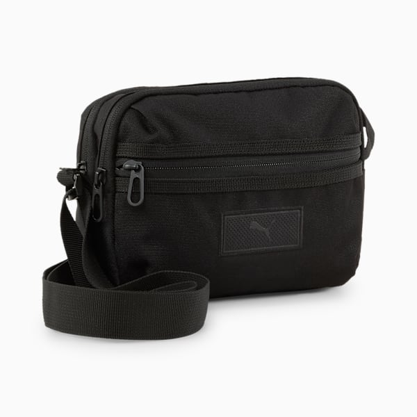 Essentials 2L Crossbody Bag, PUMA Black, large-ZAF